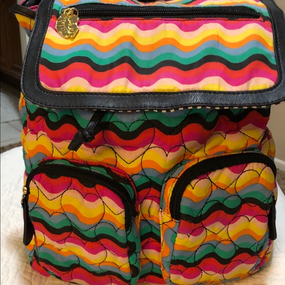 Betsey Johnson Handbags - BETSEY JOHNSON quilted heart backpack 🔥🔥FINAL$🔥